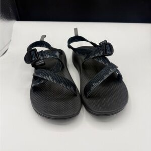 Chaco Black Z/1 Ecotread Strappy Sandals Outdoor 6